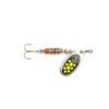 Mepps BLACK FURY srebrny / seledynowe kropki nr 2